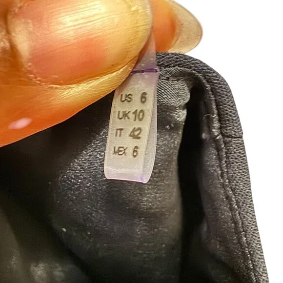 Elie Tahari Women's Black Short Sleeve Jaelyn Dress Size 6 - Picture 10 of 15